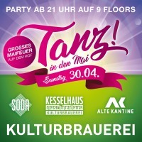 Tanz in den Mai <small><small>// 9 Floors – 20 DJ’s – 1 Ticket
</small></small>