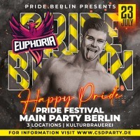 'EUPHORIA' -Pride Festival Main Party
