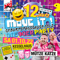 Move iT! - die 90er Party<br></small>Geburtstagssause 10+2